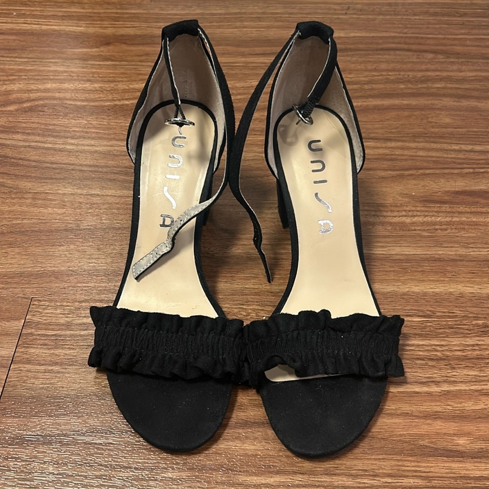 Unisa Block Heels, black, 7M